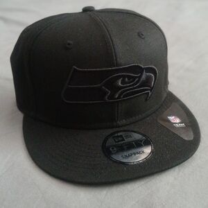Seattle Seahawks Triple Black - Snapback Cap
